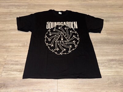 T-shirt Soundgarden Tour - Cadeau Fan De Grunge, Uni Noir 100% Coton, Tailles S à 5XL