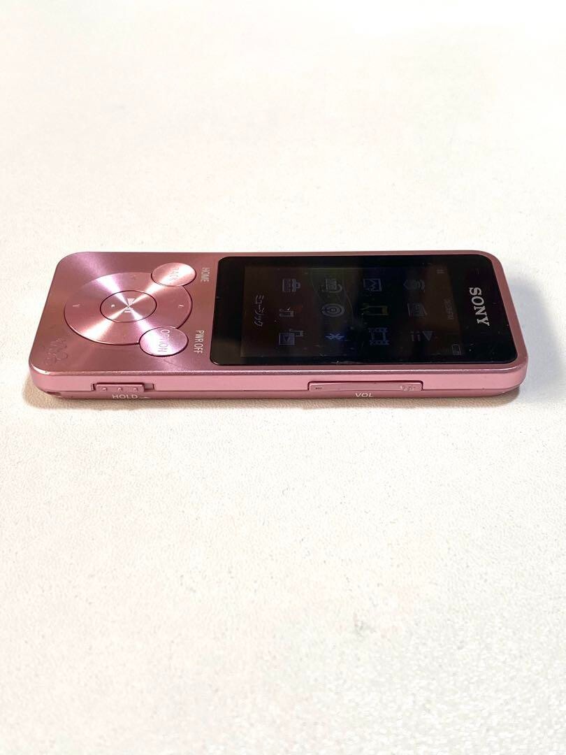 SONY NW-S14 Walkman Bluetooth Audio Player Snoopy Pink Good