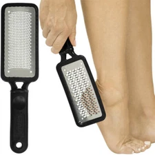 Stainless Steel Foot File Callus Remover Hard Dead Skin Care Shaver Pedicure Too