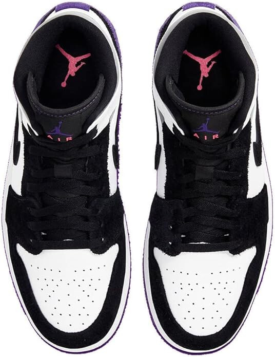 Size 9.5 - Air Jordan 1 SE Mid Varsity Purple for sale online | eBay