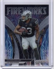 2021 Panini Prizm Darren Waller Fireworks #F-14 Las Vegas Raiders