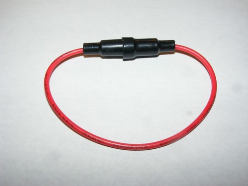 x10 18 AWG In-Line GLASS Fuse SCREW CAP HOLDER BGXP TYPE 5X20mm CAR TRUCK USA - Picture 4 of 11