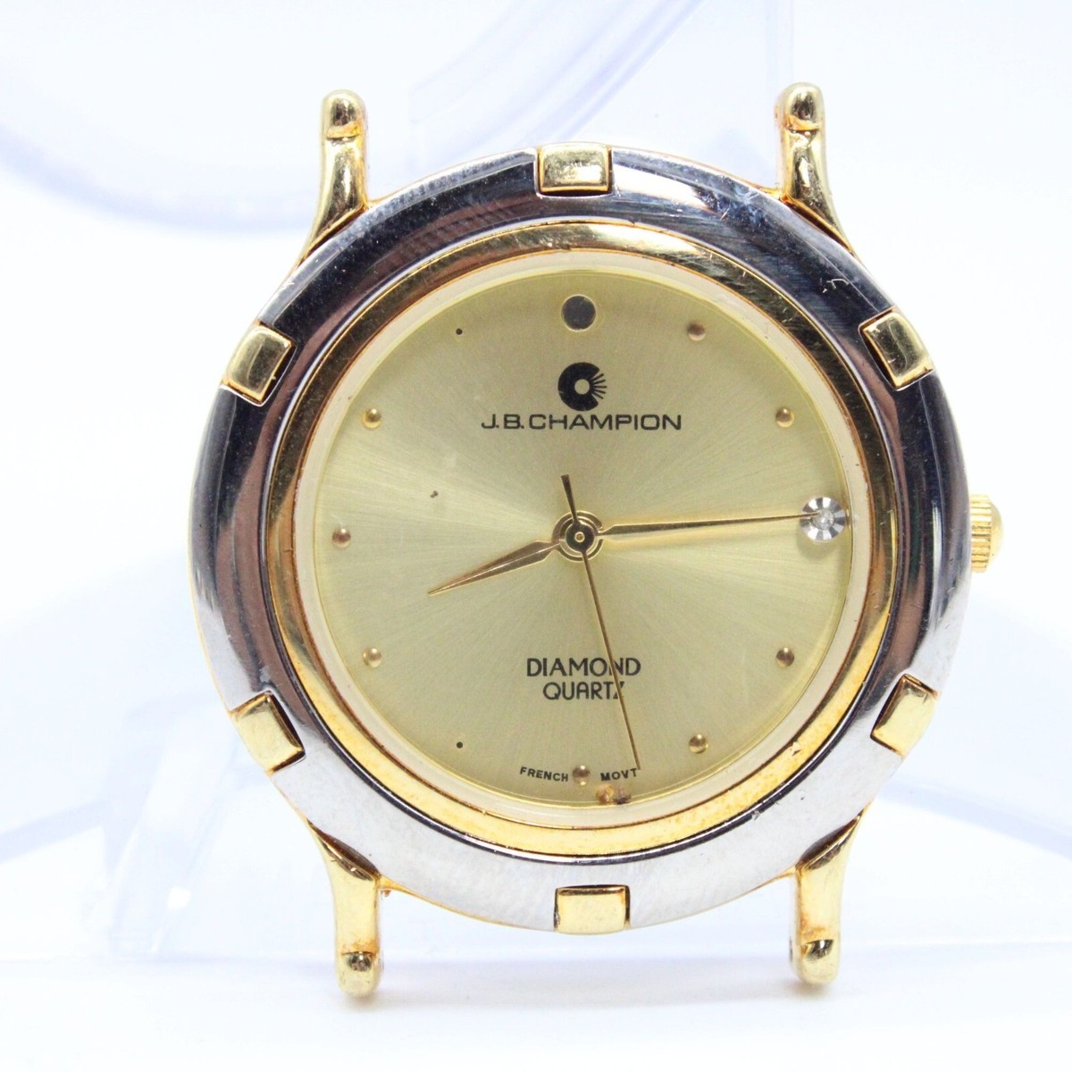 J. B. Champion Two-Tone Modernist Tank Watch - NWOT Jb Champion Watches - Etsy main image 4