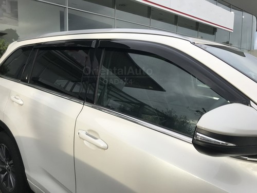 Premium Weathershields Weather Shields Window Visors for Toyota Kluger 2013-2021 - Picture 7 of 8