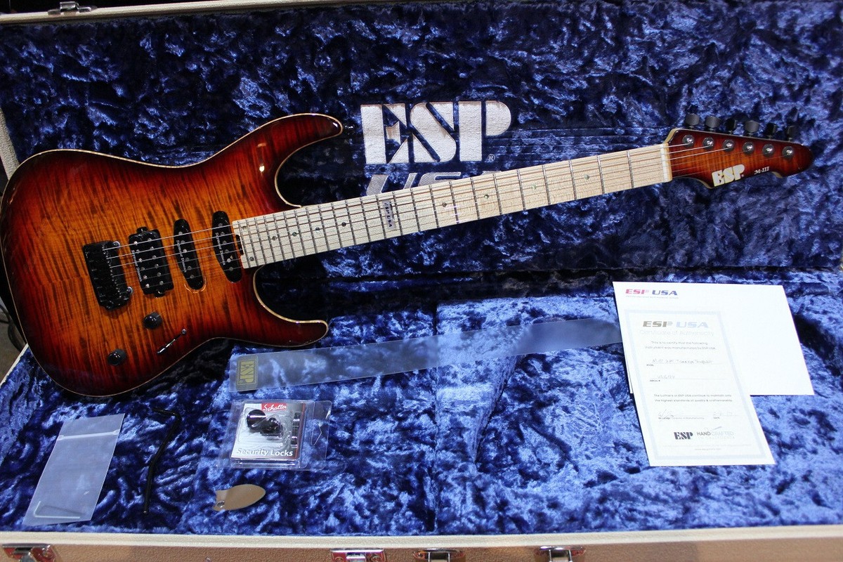 Foundler Electric Custom エレキギター(G73) Esp Usa M-Iii Gt Fm M Tesb Duncan | eBay