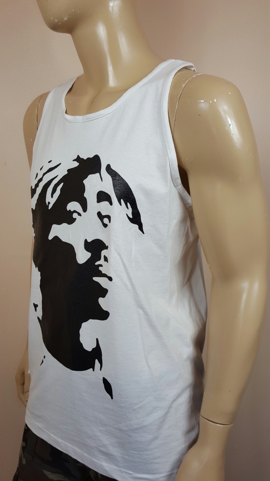 FILA 2pac Poster Serbatoio NWA TUPAC SHAKUR 2 PAC Row LA DR.DRE ICE CUBE WESTSIDE