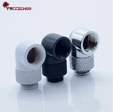 FREEZEMOD Brass M-F Rotary 90 Degree Fitting for G1/4 water cooling system pipe