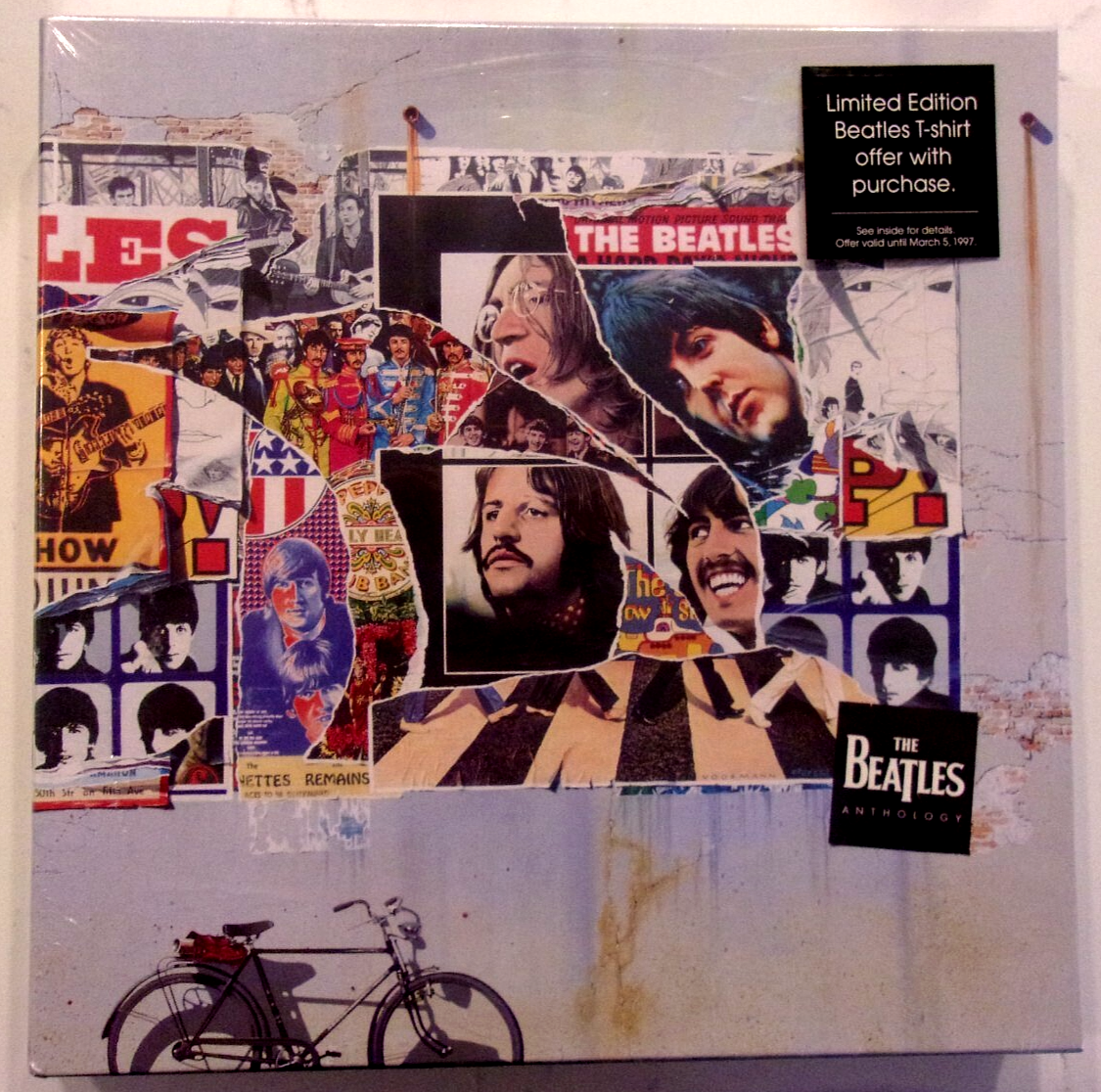 The Beatles Anthology (Laserdisc, 1996, Eight Discs) for sale