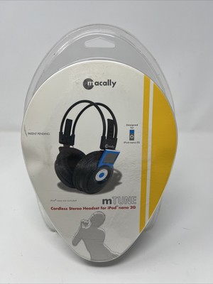 Macally mTune Headphones NEW IN SEALED PACKAGE For iPod Nano 2G.