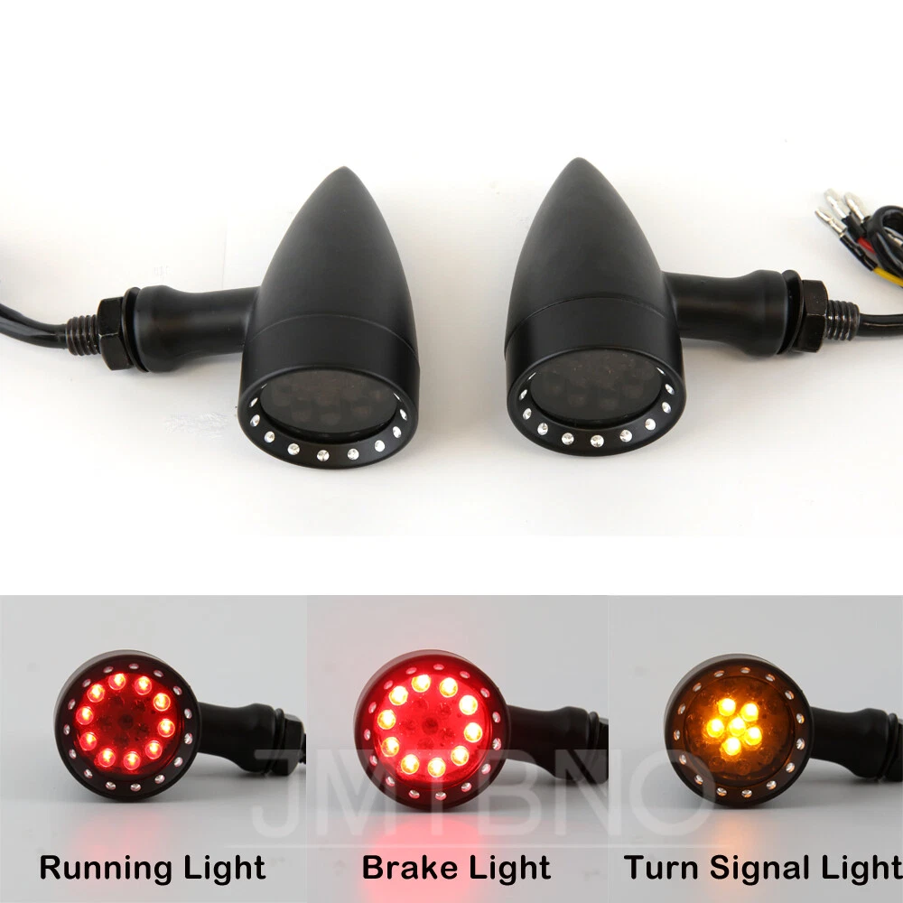 For Yamaha V Star 650 950 1100 1300 Motorcycle LED Turn Signals