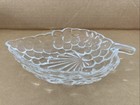 VINTAGE Anchor Hocking Glass GRAPES Leaf Relish Bubble Dish — photo 3