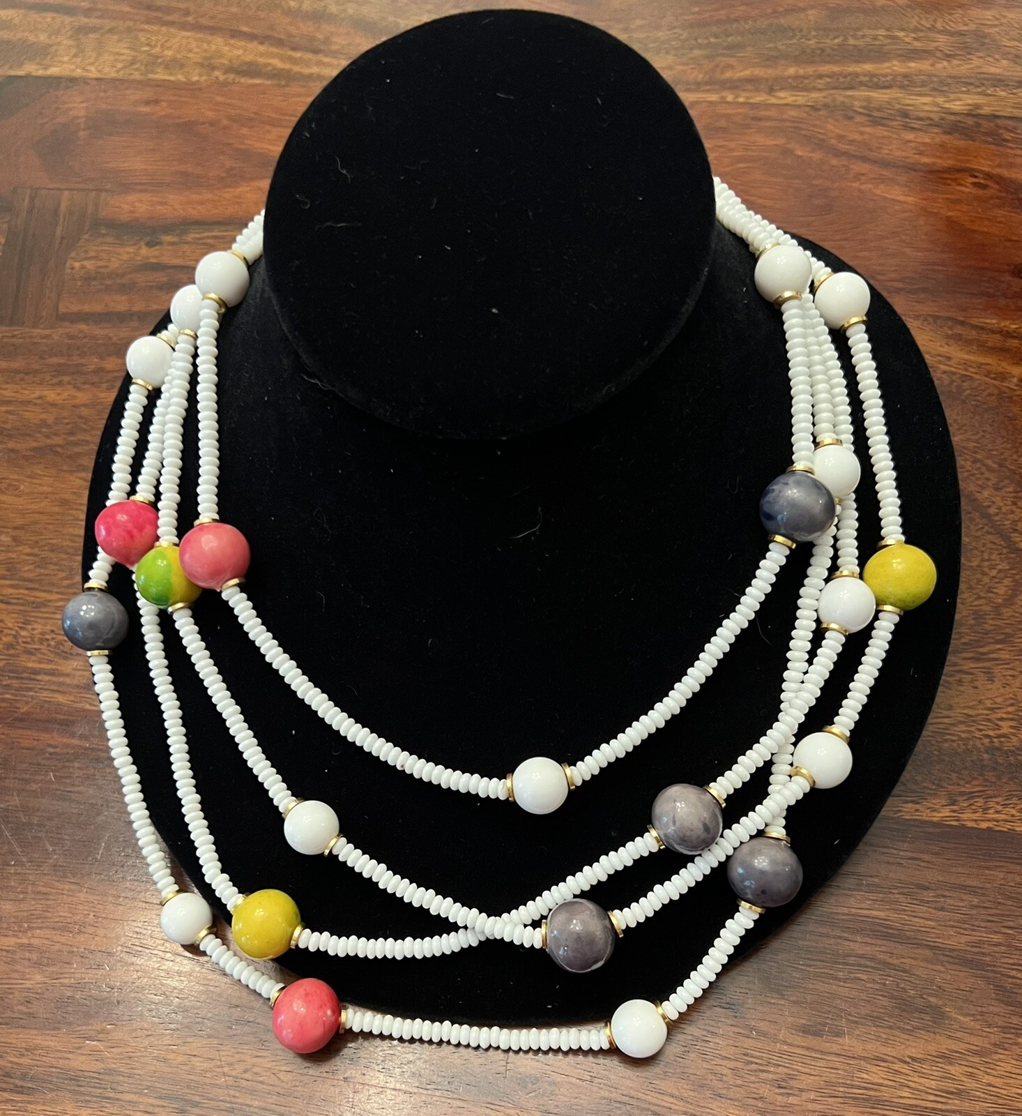 Midcentury modern 1960s Various colors wood abstrac… Gem