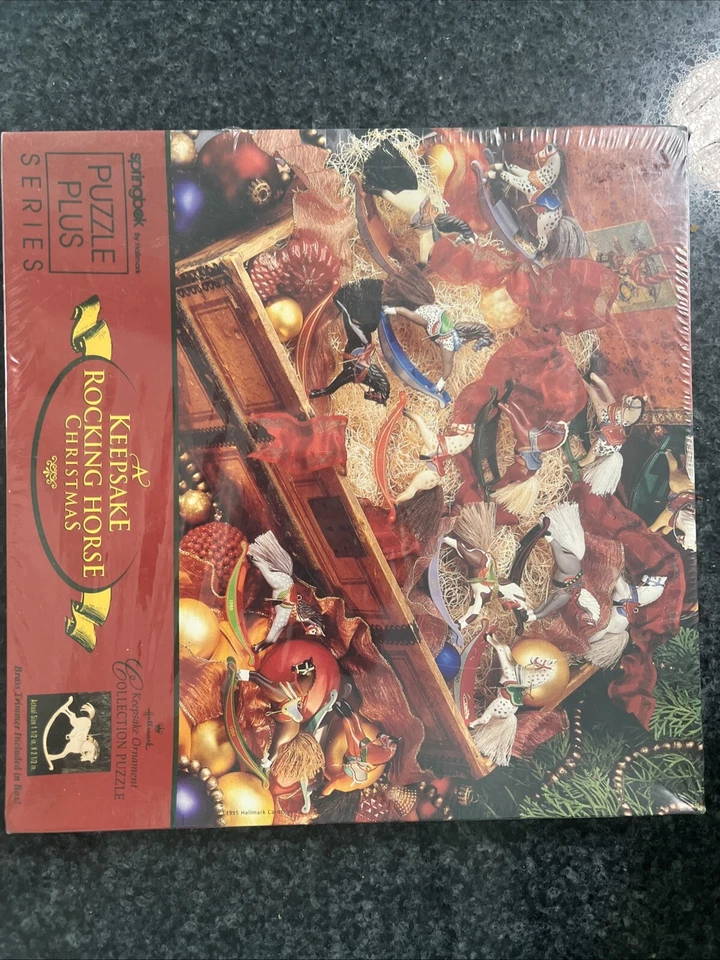 Springbok Hallmark "A KEEPSAKE ROCKING HORSE CHRISTMAS" 500 Piece Puzzle -Sealed - Image 2 of 3