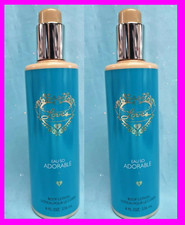2 x Love's Eau so ADORABLE by Dana BODY LOTION Scented Fragranced Perfumed 8 oz