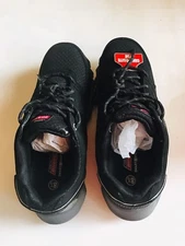 Genuine Dickies Men's Jobrated Black Composite Toe Work Boots Size 8.5