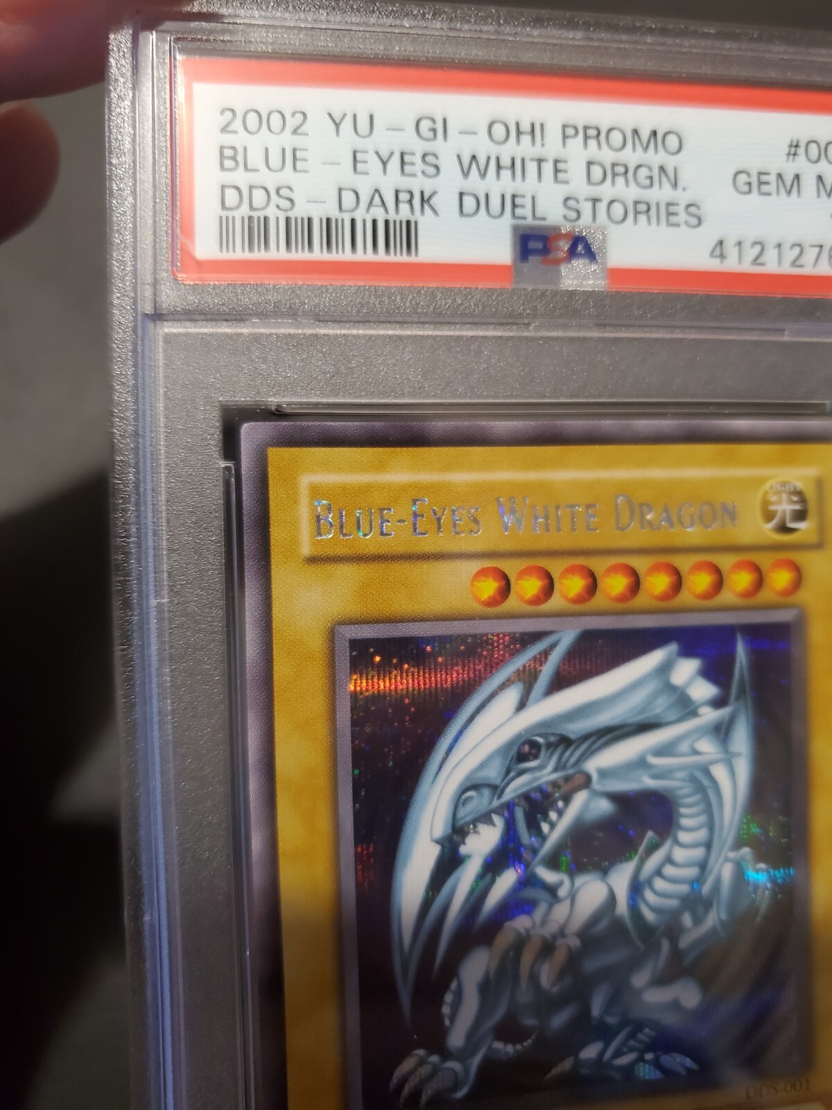Yugioh PSA 10 Blue Eyes White Dragon DDS001 Gem Mint eBay