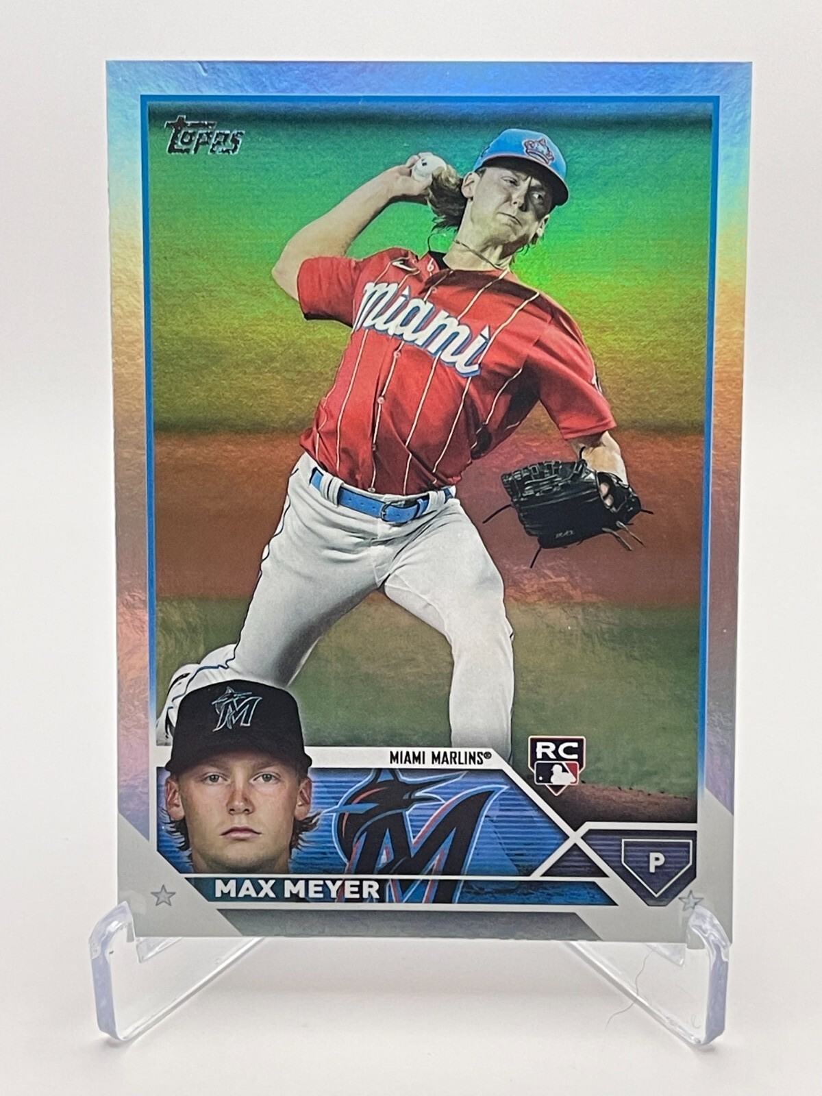 Max Meyer RC 2023 Topps Series 2 Rainbow Foil Parallel #388 Rookie Card