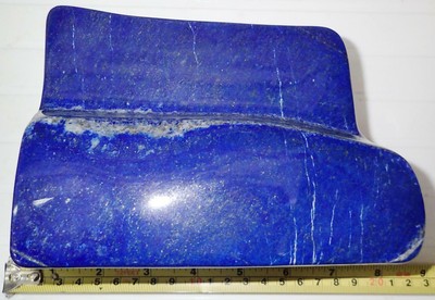 Well Polished Blue Lapis Lazuli Stone 2985 gram 172x113x70 mm Nice Color