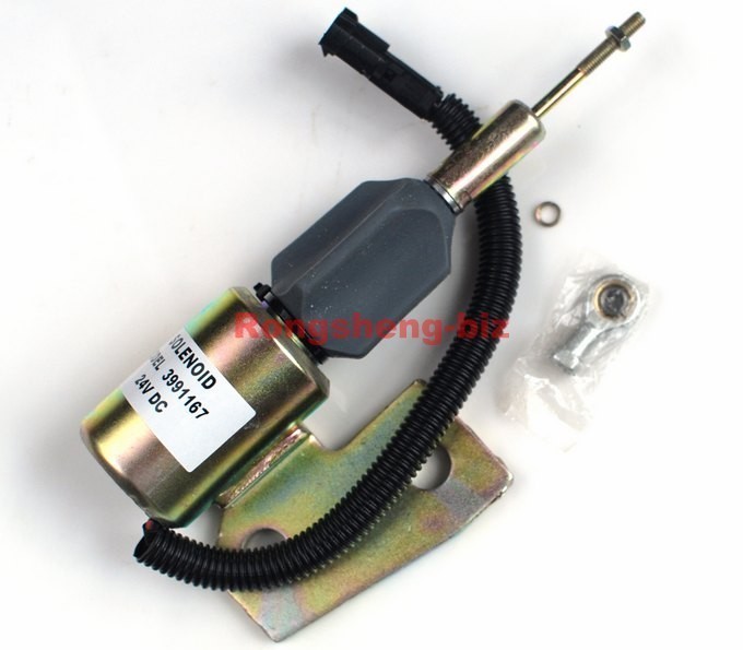 OUSIMA Fuel Shutdown Solenoid Valve 3991168 Stop Solenoid For CUMMINS 4bt R130