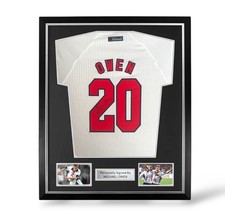 Michael Owen Signed Framed England Shirt COA Included