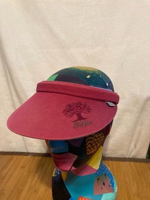 Imperial Oak Tree Sun Visor Maroon Cotton Twill Padded Clip On Golf Headband
