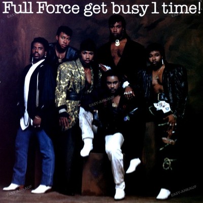 Full Force - Full Force Get Busy 1 Time! LP (VG+) '