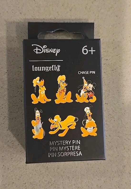 Loungefly Disney Pluto Collectible Mystery Pin ~Chance of Chase~ Sealed ~ NEW