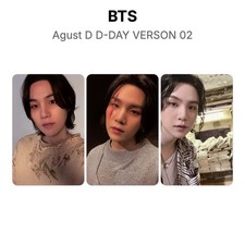 BTS Agust D D-DAY VERSON 02 Official Photocard KPOP Special Gift