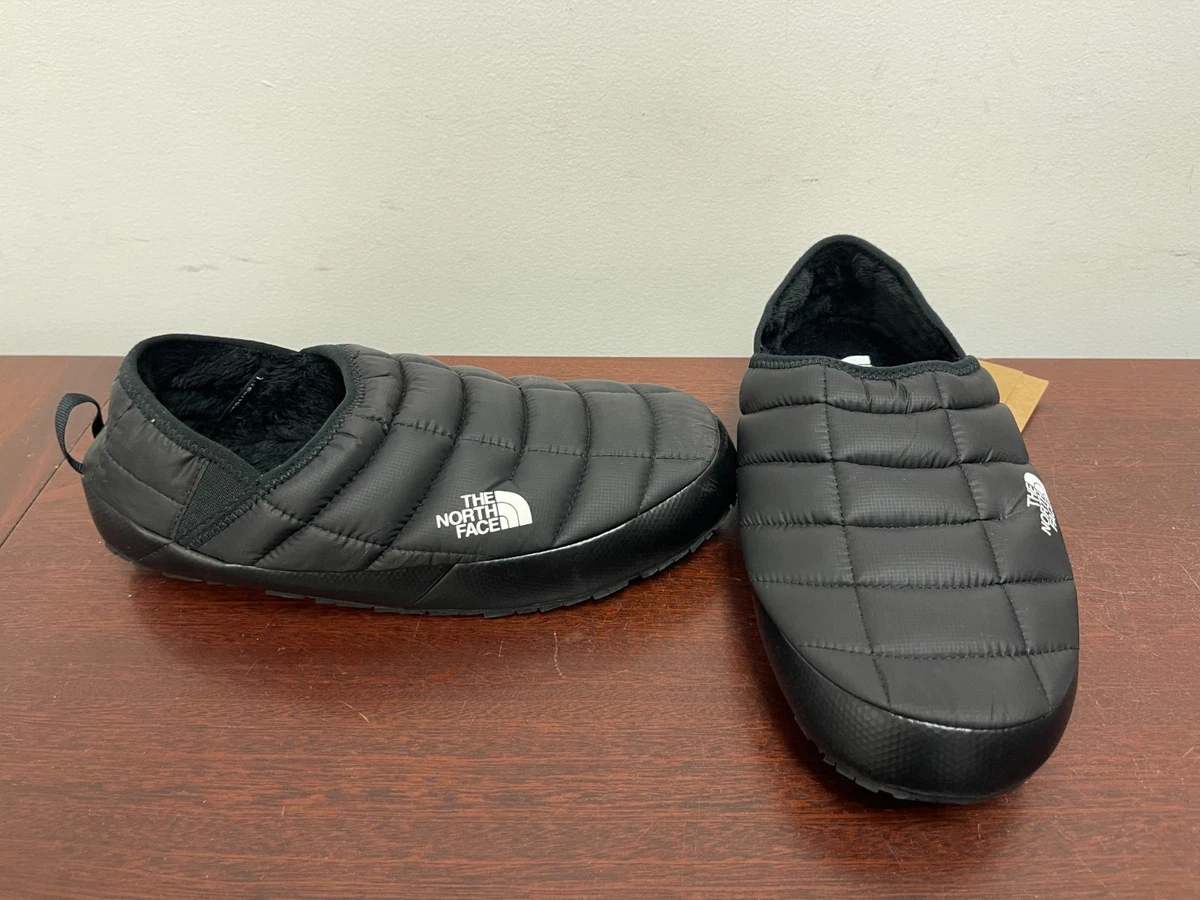 Men\'s The North Face Black Quilted Slip-Ons Slippers Slides - Size 12! Men main image 3