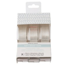 American Crafts Adhesive Tape 3/Pkg-Tape