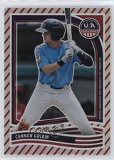 2024 Panini Stars and Stripes Stripes Cannon Goldin #186 10z2