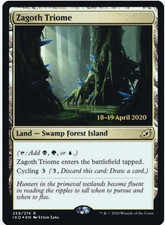 Zagoth Triome -Foil Near Mint MTG Promos: Prerelease Cards