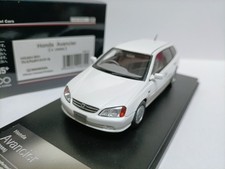 Modellino auto carro bianco Hi story 1:43 Honda Avancier V 1999 