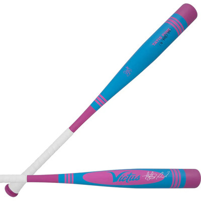Victus Vibe Tatis Pink Pro-Crayon -10 USA Baseball Bat: VSVIB10CU-FT - 31'' 21 oz