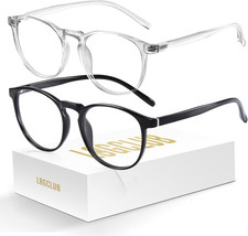 Blue Light Glasses for Woman/Men Blue Light Blocking Glasses, Retro round anti E