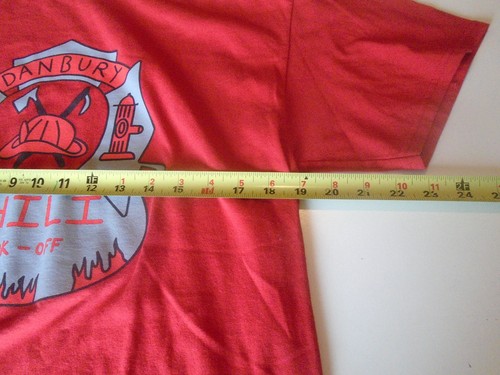 Big Boppers Mens T shirt marblehead, ohio size large chili cook off danbury red - Picture 5 of 6