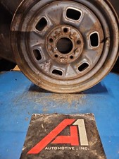 71-72 Chevelle 73-80 Camaro Wheel Rim 14x6 6 Slots 5 Lug Steel Rally Blue Oem