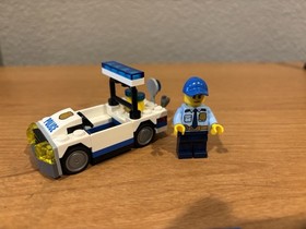 lego city police car and crook pursuit 60041 and 30352
