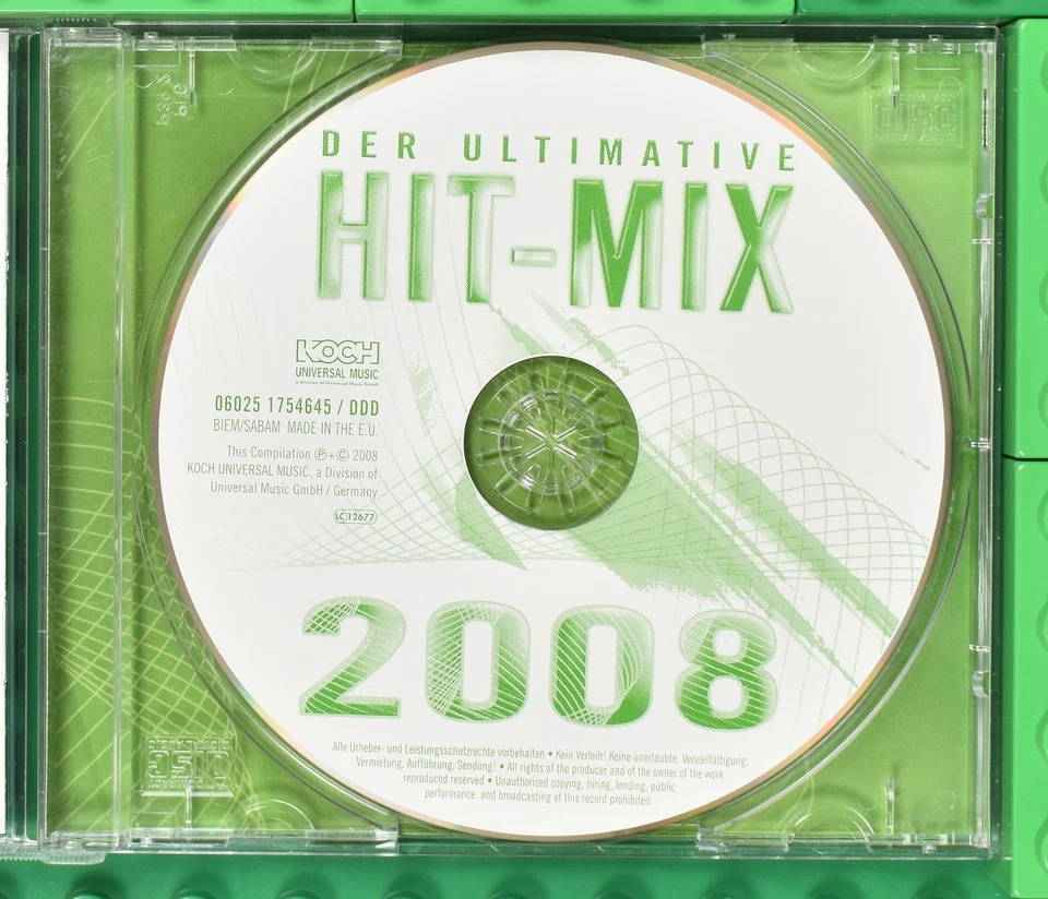 Various Artists - Der Ultimative Hit-Mix 2008 - Koch Universal - CD - Bild 3 von 4