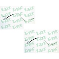 2X LPR Bremsschlauch Links Rechts FüR Peugeot 307 3A/C 3E 3H CitroëN C4 II B7