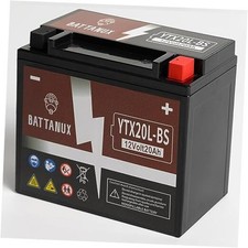 Battery  Motorcycle Battery, Sealed SLA/AGM 12V20Ah YTX20L-BS
