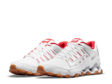 Nike Reax 8 TR Malla Blanco/Gris Lobo/Rojo 621716-103 Hombres Talla 11