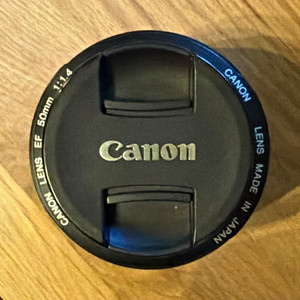 Canon EF 50mm f/1.4 Prime Lens for Canon EF, Auto & Manual Focus