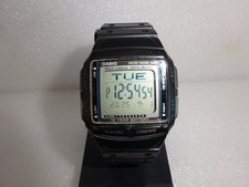 Vintage Men's Watch CASIO DB-36 MULTILINGUAL DATA BANK Chronograph Alarm 50MWR