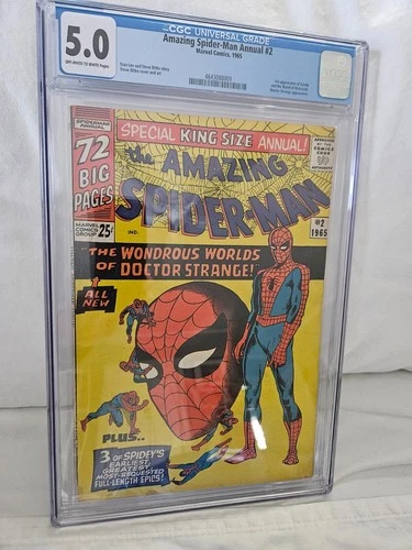 Amazing Spider-Man Annual #2 (1965) CGC 5.0 Dr. Strange Steve Ditko