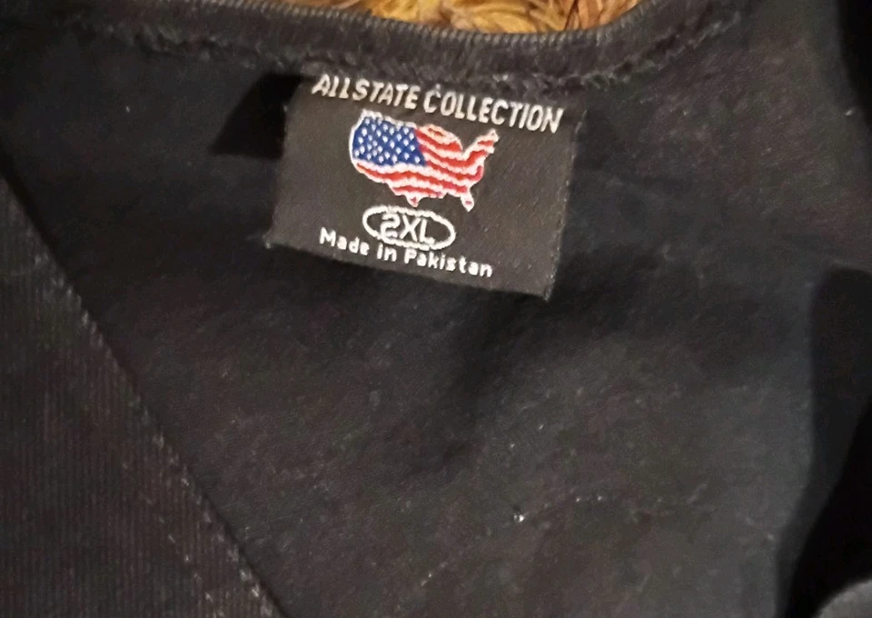 AllState Collection Veteran Biker (DENIM) Vest - Image 3 of 4