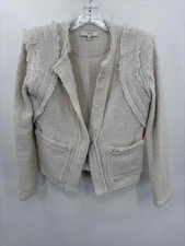 Pre-Owned IRO White Size 36 Button Jacket