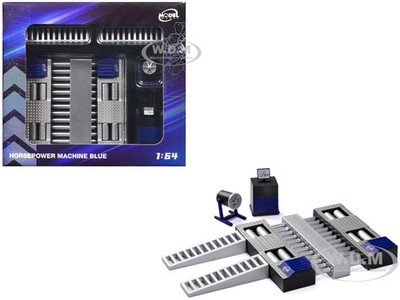 HORSEPOWER MACHINE BLUE 1/64 DIECAST BY MODEL MODEL MM64-HPM-003