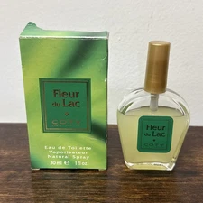 Coty Fleur Du Lac Eau De Toilette Spray 1.0Oz/30ml In Box Not Sealed