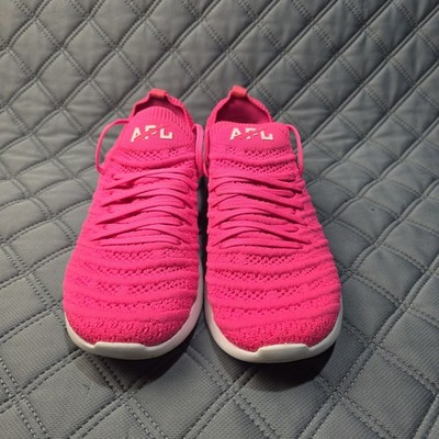 APL Techloom Wave Womens Size 9 Shoes White Neon Pink  display picture 2
